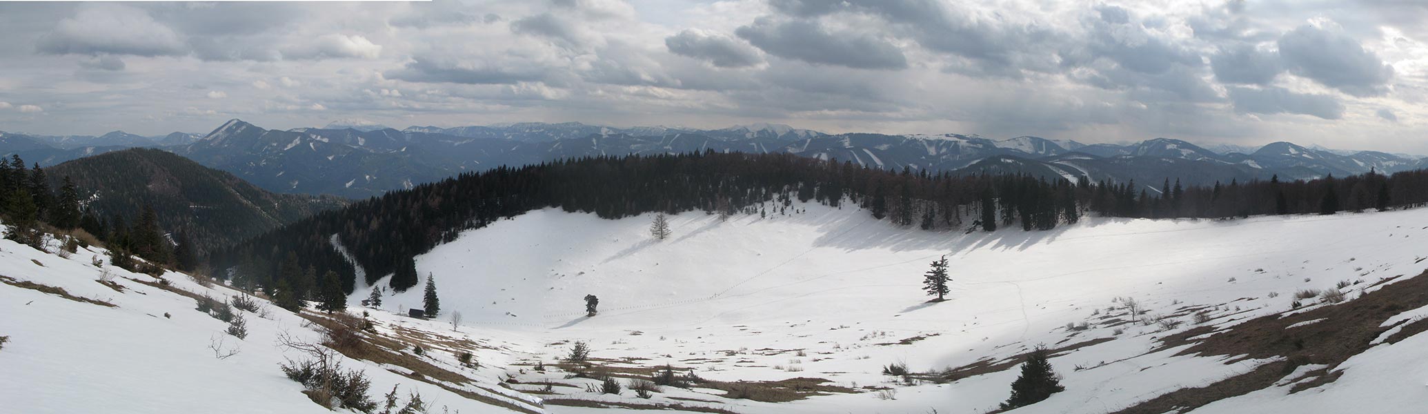 Panorama von der Seitner-Hütte